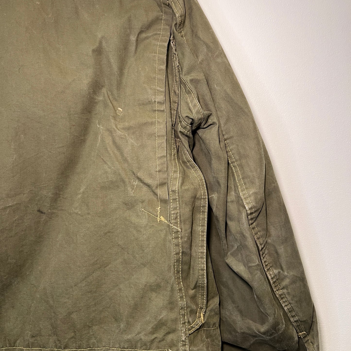 1930s - 1940s Olive Gun Coat Jacket