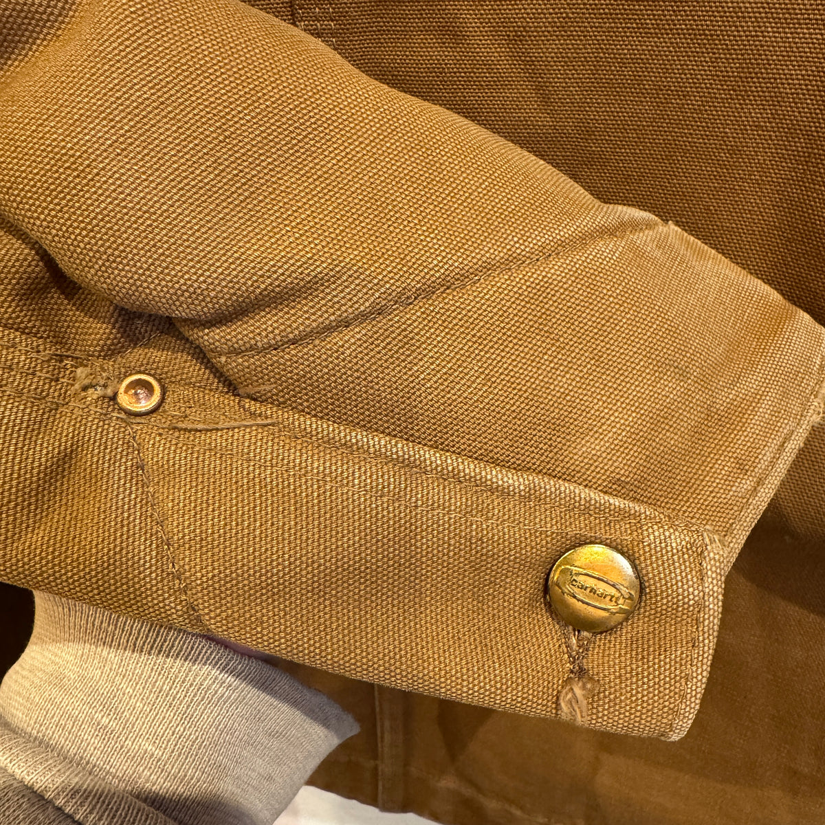 1970s Carhartt Blanket Lined Canvas Chore Jacket