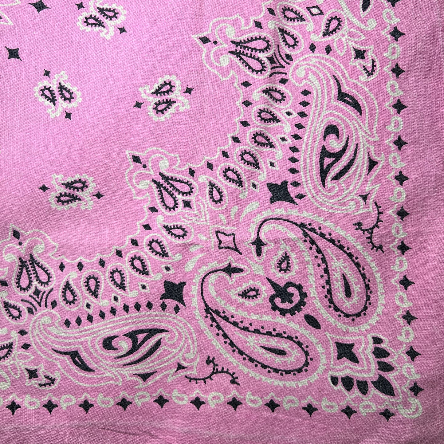 HAV-A-HANK Pink and Lime Green Color 2 Tone Bandana