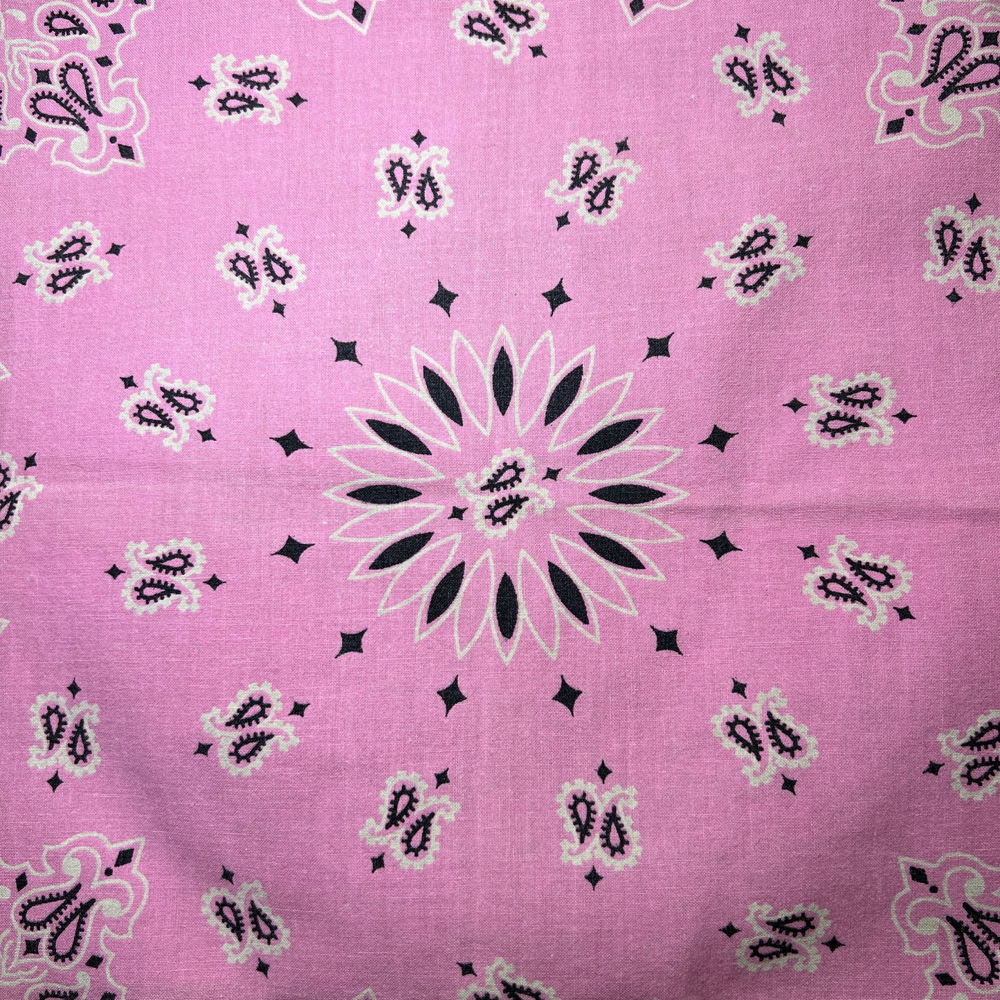 HAV-A-HANK Pink and Lime Green Color 2 Tone Bandana