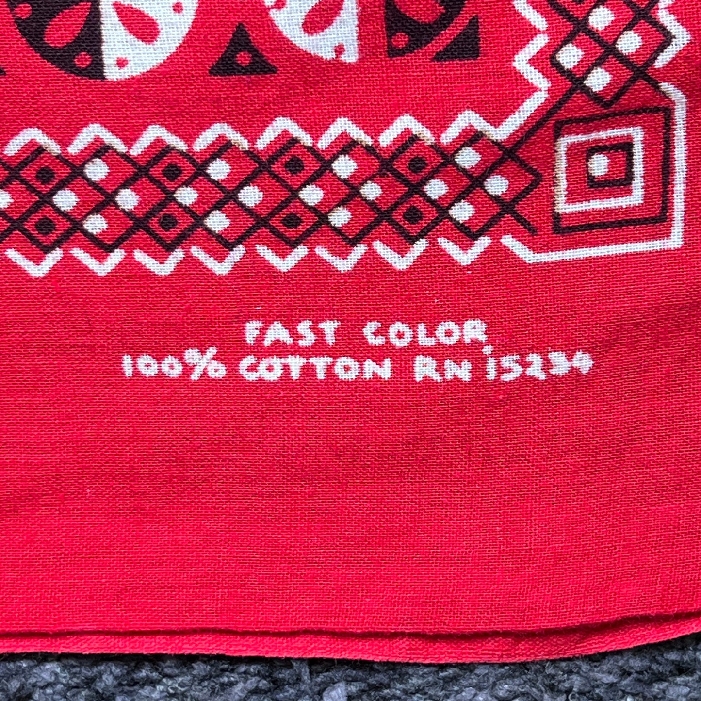 Fast Color Red Bandana