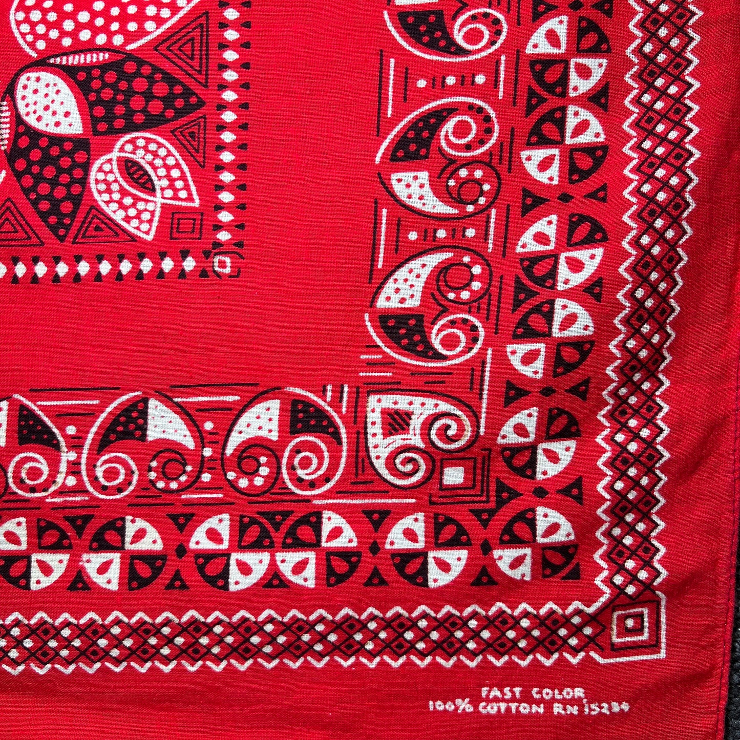 Fast Color Red Bandana