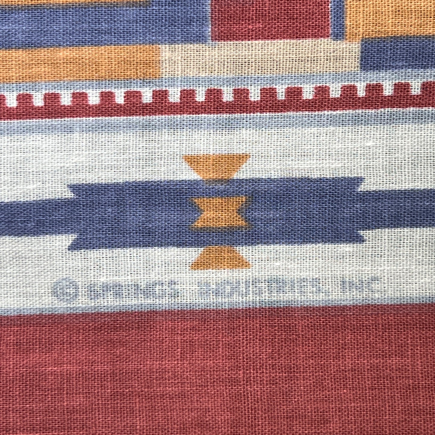 Native American bandana with Geometric Graphic Print