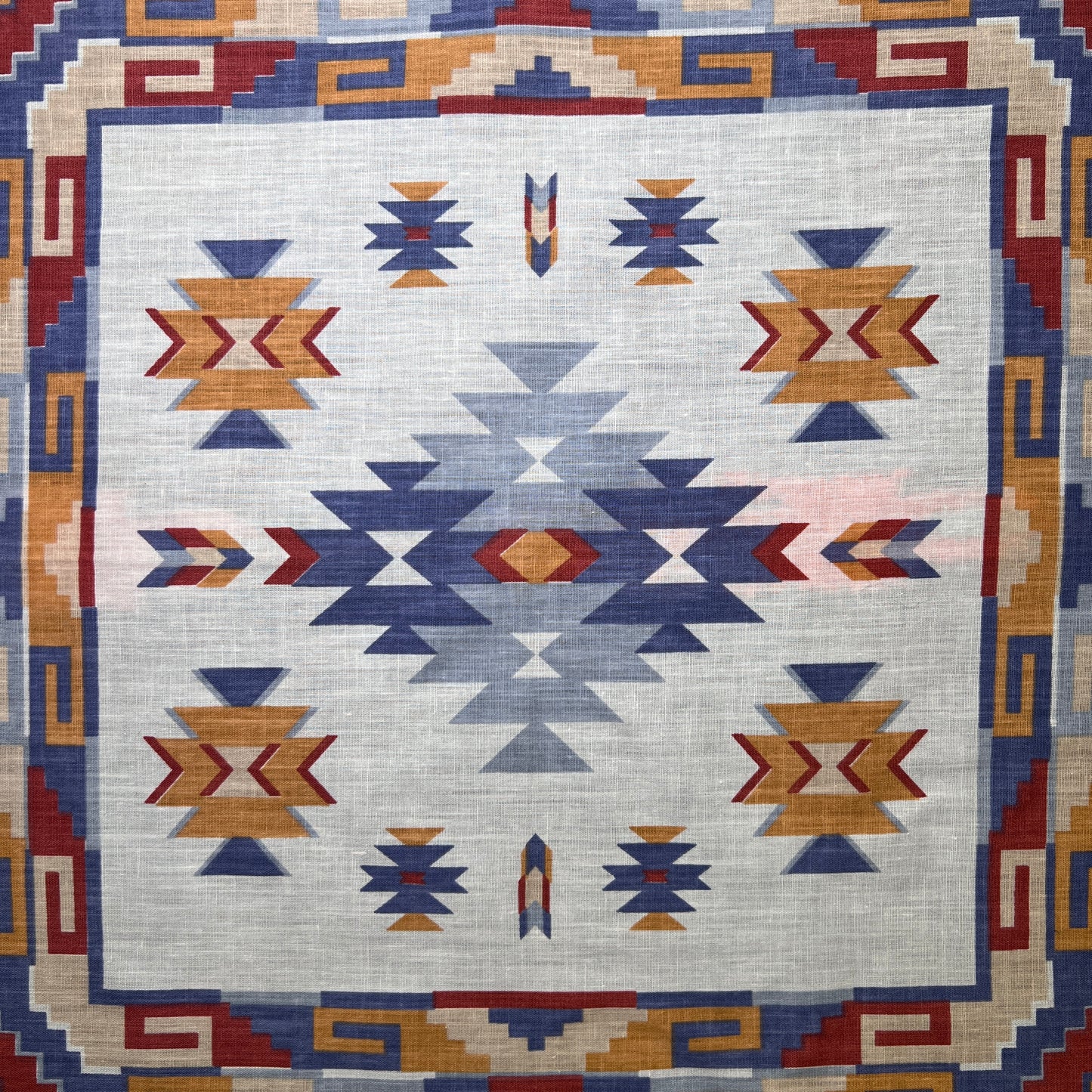 Native American bandana with Geometric Graphic Print