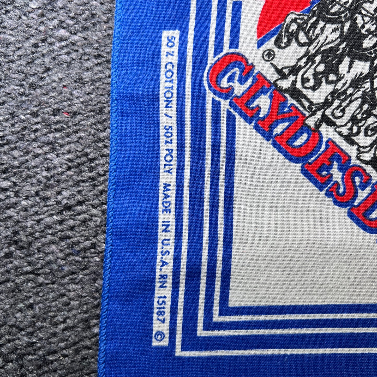 Budweiser Clydesdales Bandana with Horse Graphic Print