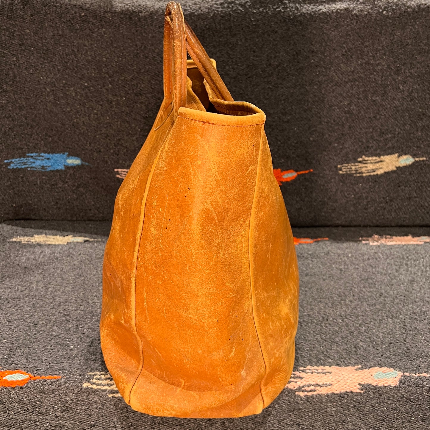 1960s L.L.Bean Large Leather Tote Bag