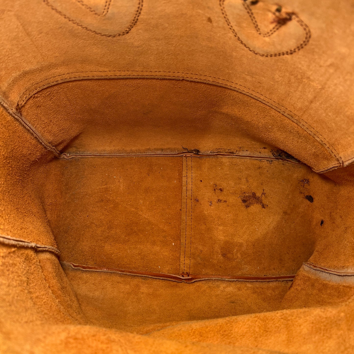 1980s L.L.Bean Small Leather Tote Bag