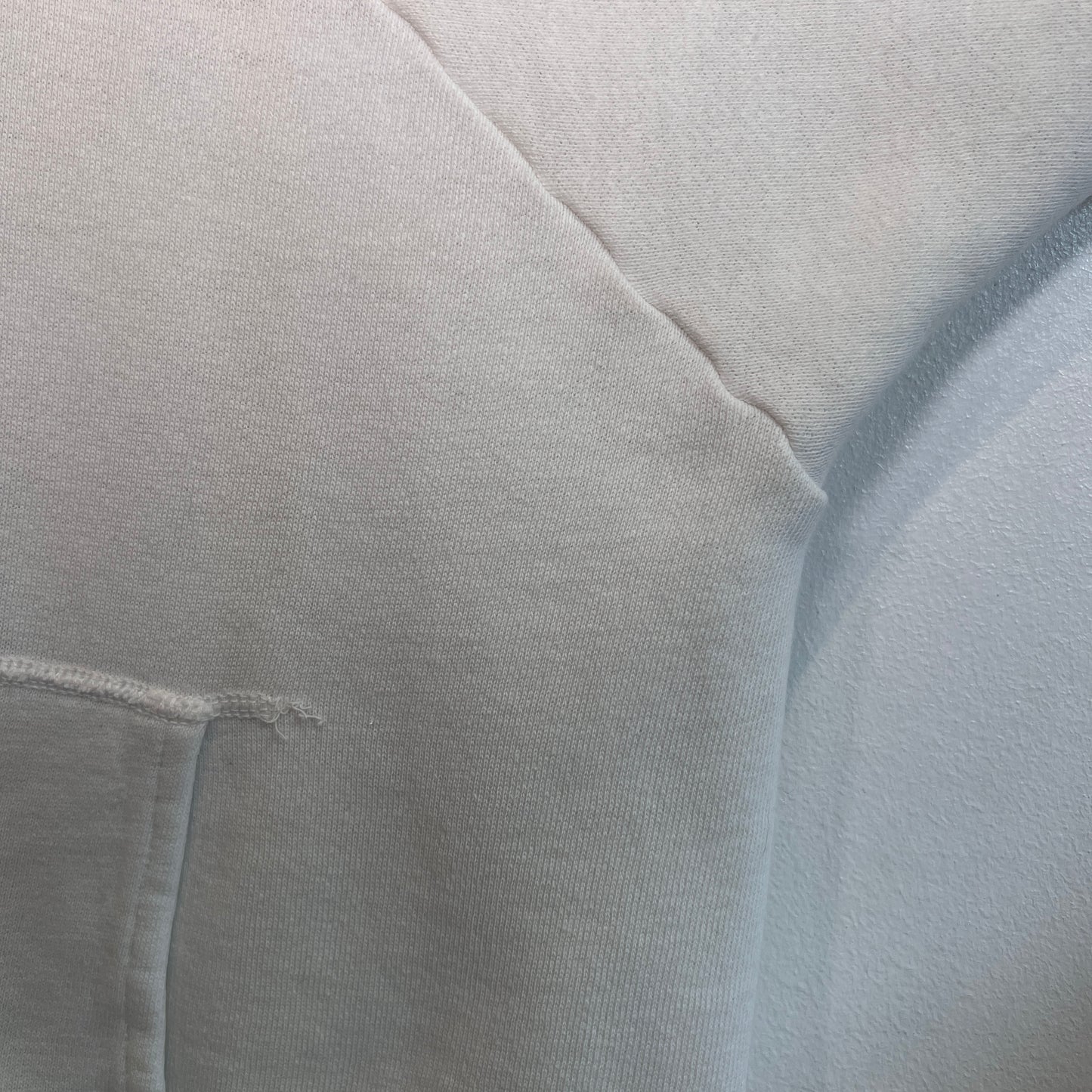 1950s ~ 1960s Healthknit Red and White Color Two Tone Hoodie Sweatshirt