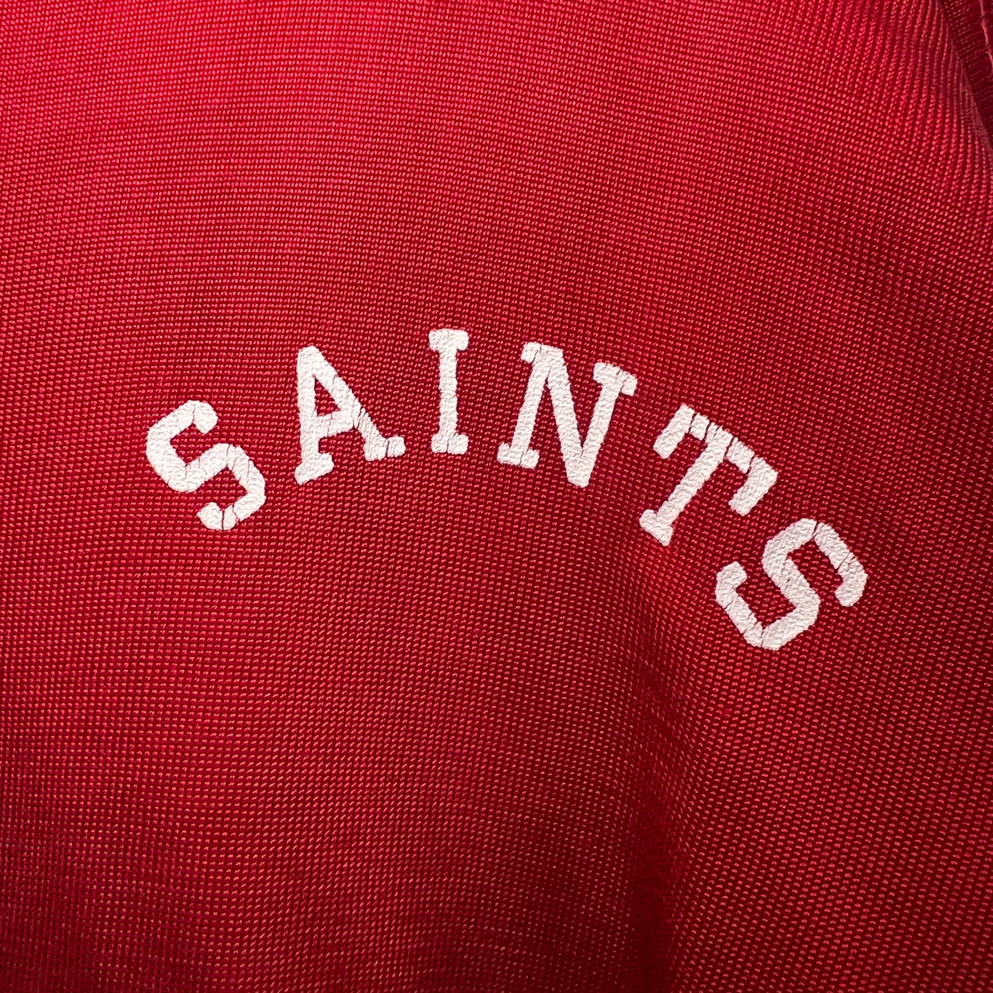 1962s ~ 1967s Champion Half Zip Hoodie Sweatshirt with saints print