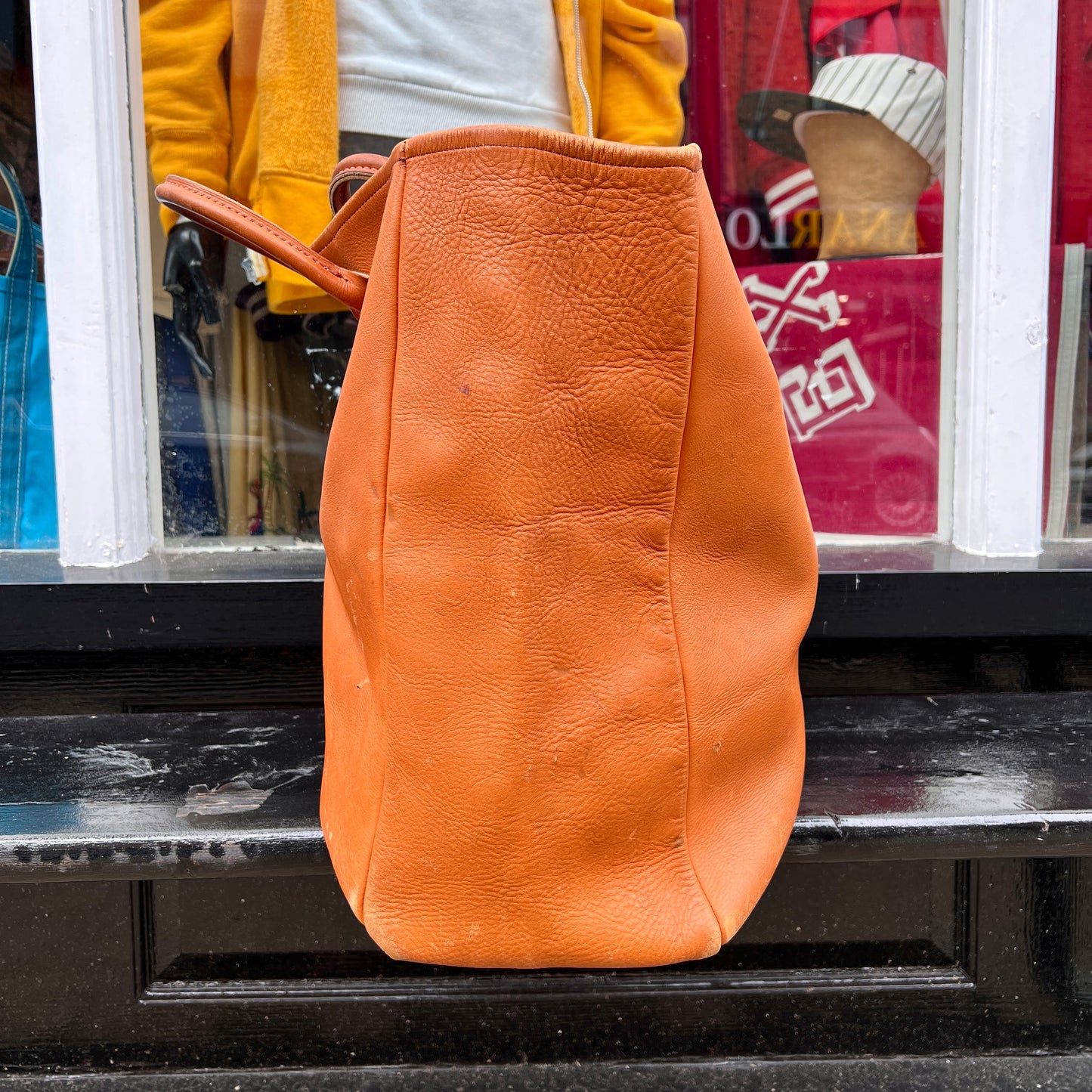1960s L.L.Bean Large Leather Tote Bag