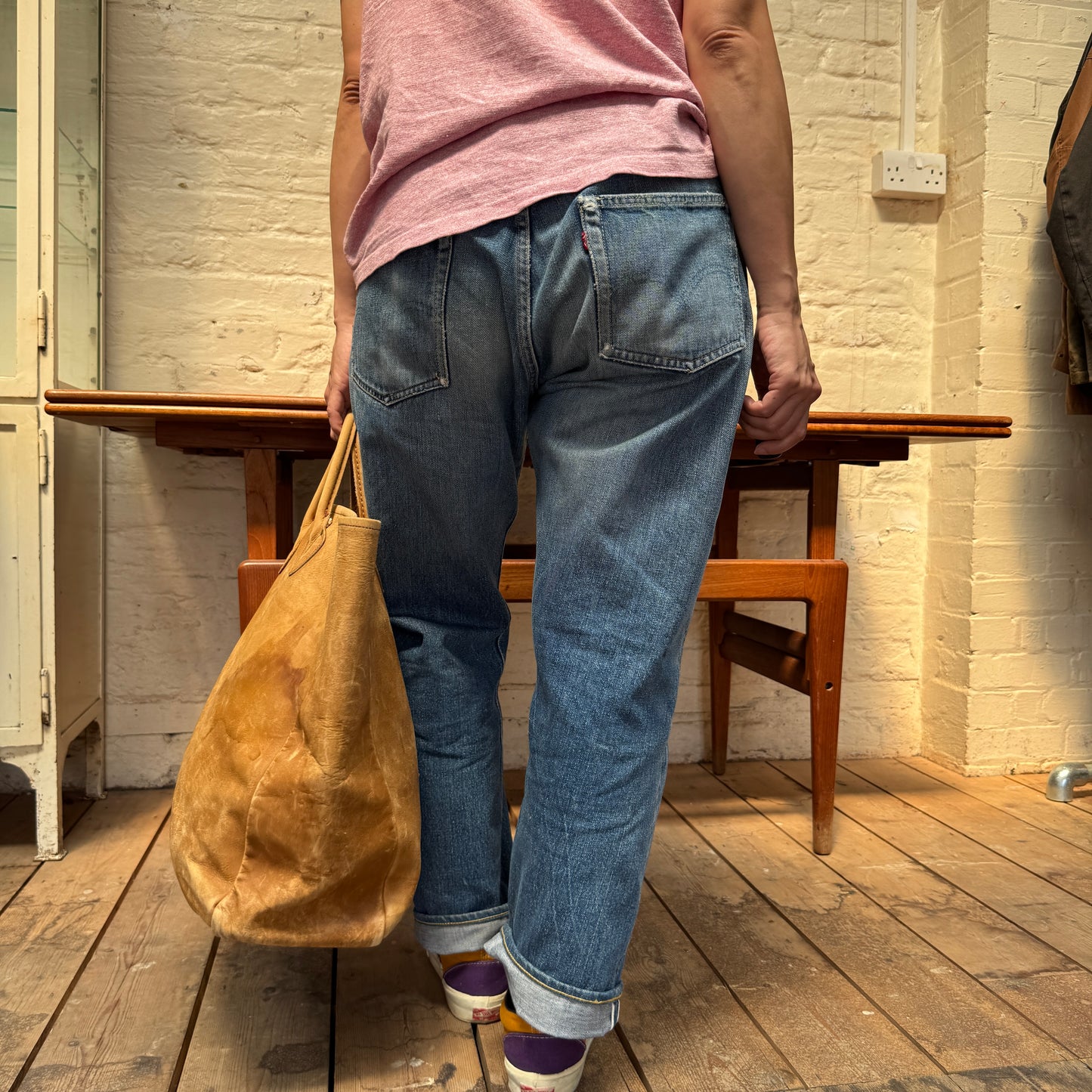 1950s Levi's 501ZXX Paper Patch Denim Pants W32", L27"