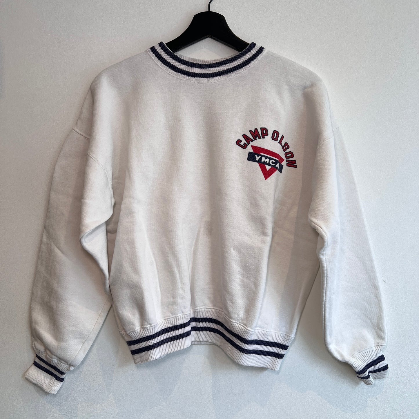 1950s Champion Sweatshirts with YMCA Camp Olson Print and Hand Drawn