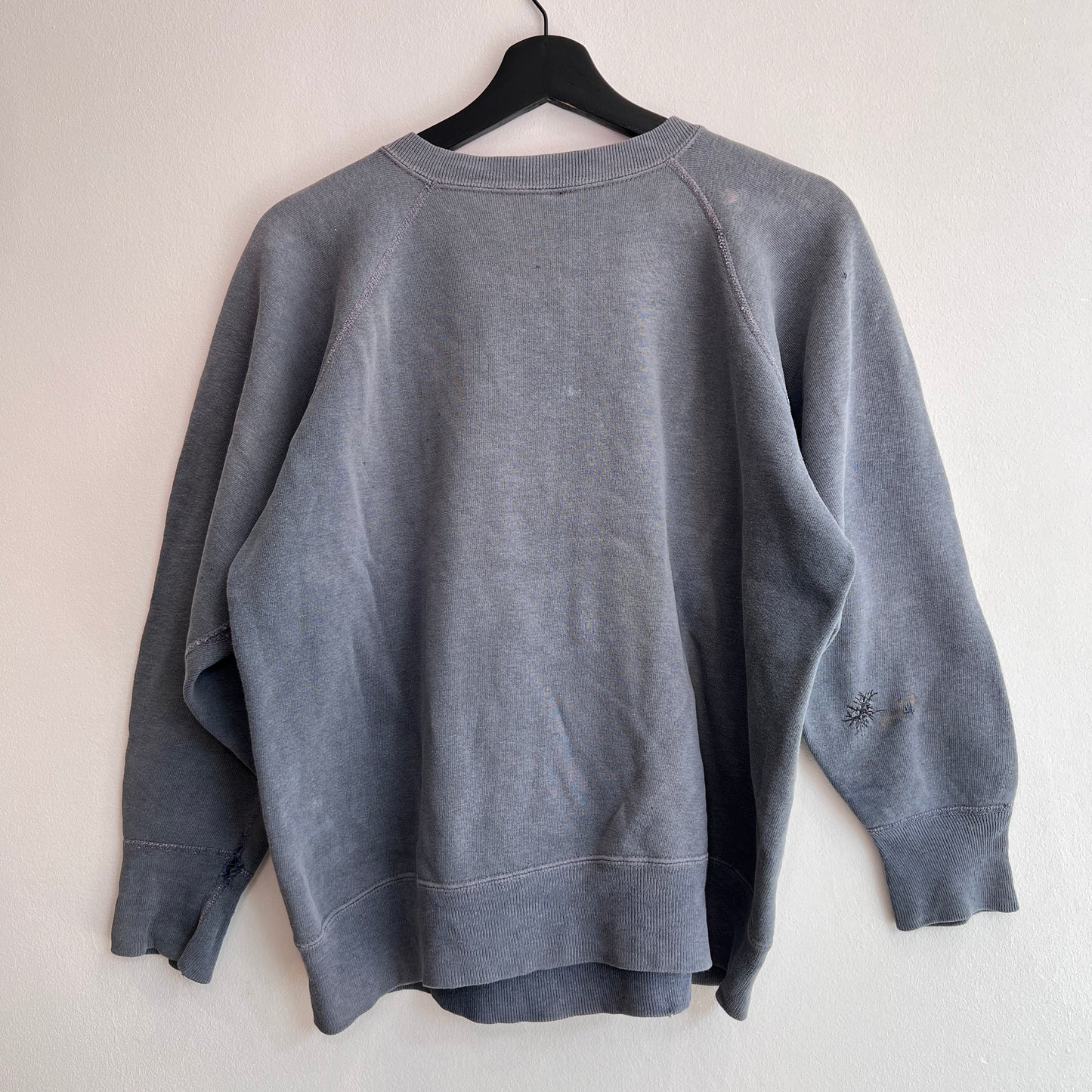 1960s Faded Color Sweatshirts with Playboy Logo Print