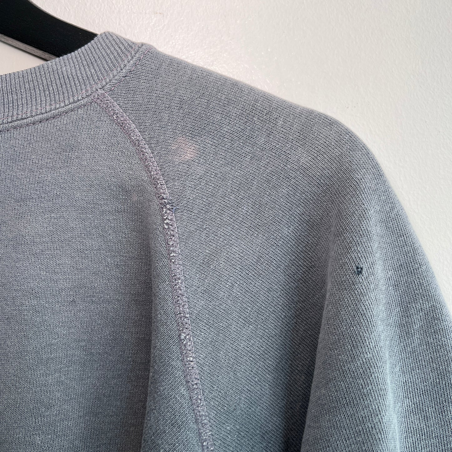 1960s Faded Color Sweatshirts with Playboy Logo Print