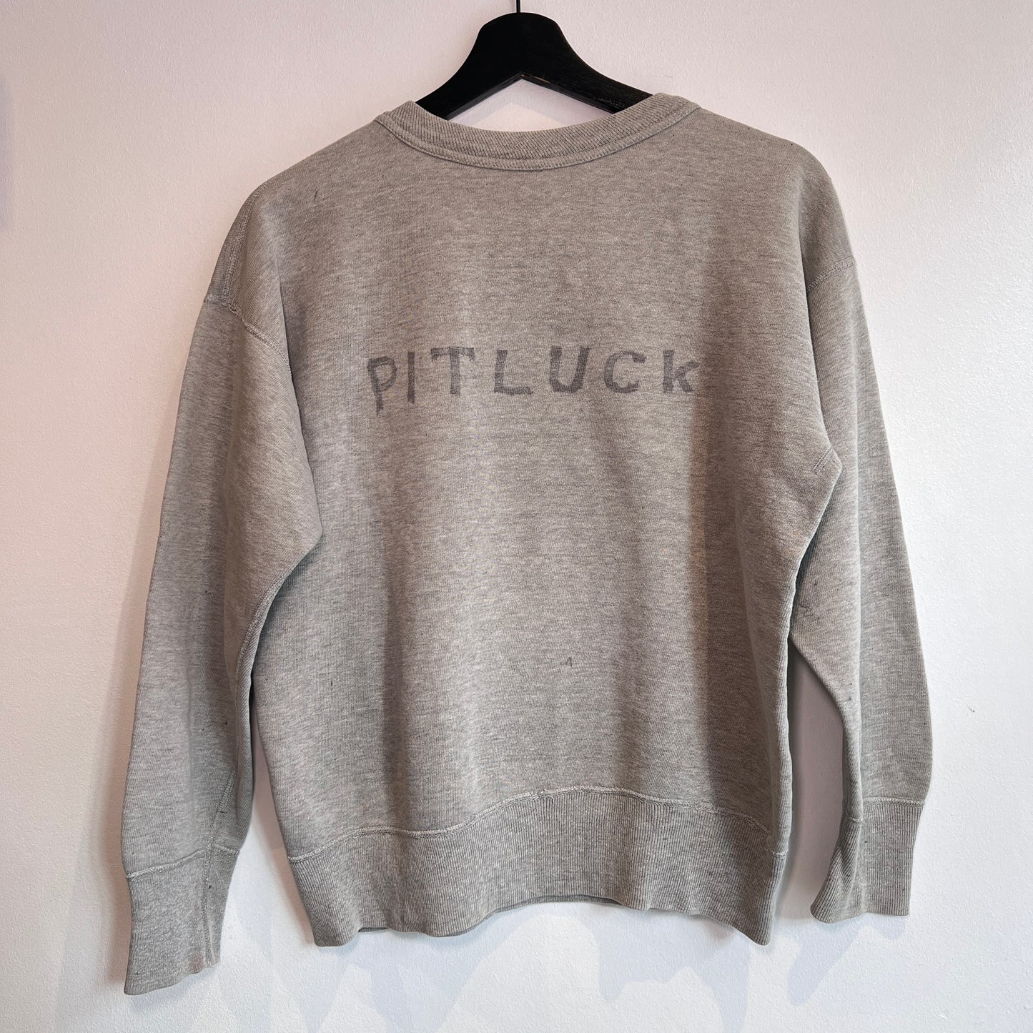 1950s PEM State University of IOWA Single V Sweatshirts with PITLUCK Stenciled