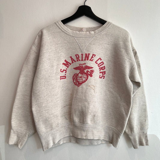 1950s Russell Athletic U.S.Marine Corps Single V Sweatshirts with U ND FRHILL Stenciled