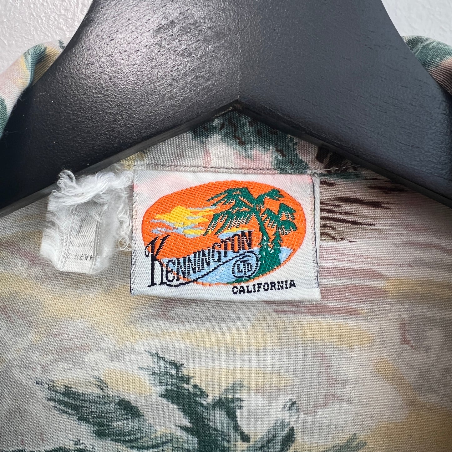 1970s Kennington Hawaiian Shirts with Tropical Print
