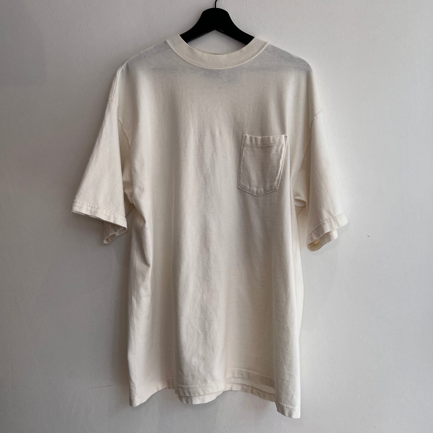 1990s Eddie Bauer Pocket T-Shirts with Dog Print
