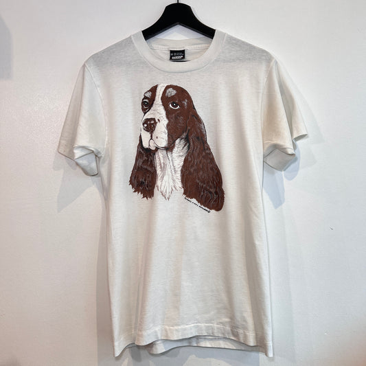 1990s Screen Star Best T-Shirts with Dog Graphic Print