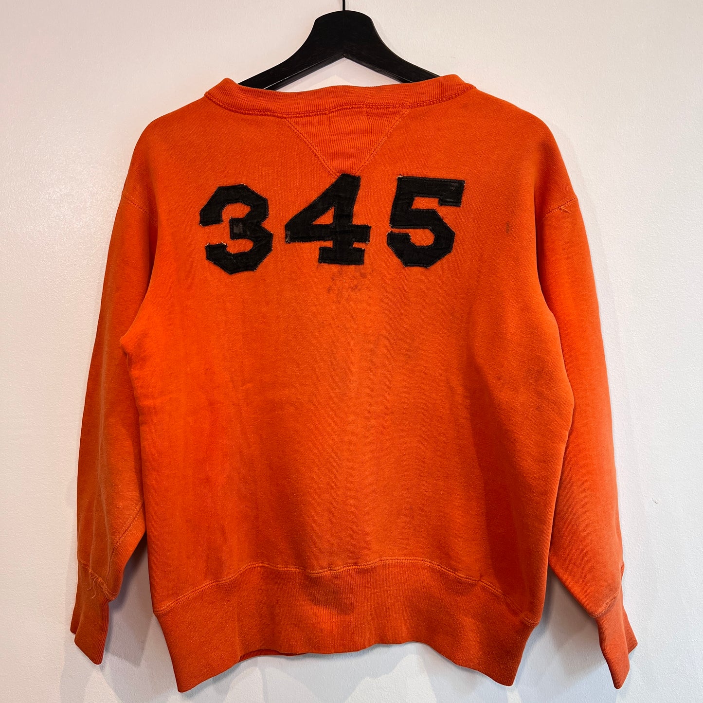 1940s Wilson Double V Sweatshirt with 345 Patch