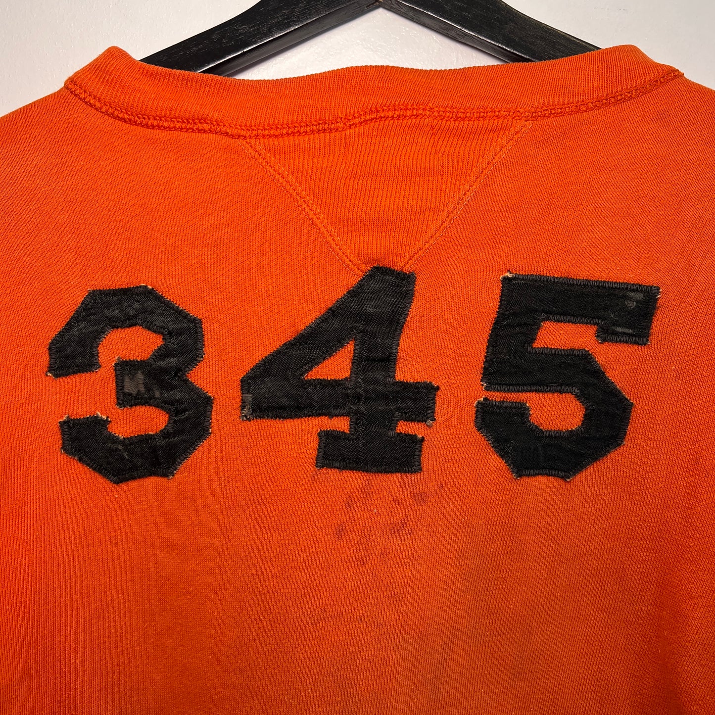 1940s Wilson Double V Sweatshirt with 345 Patch