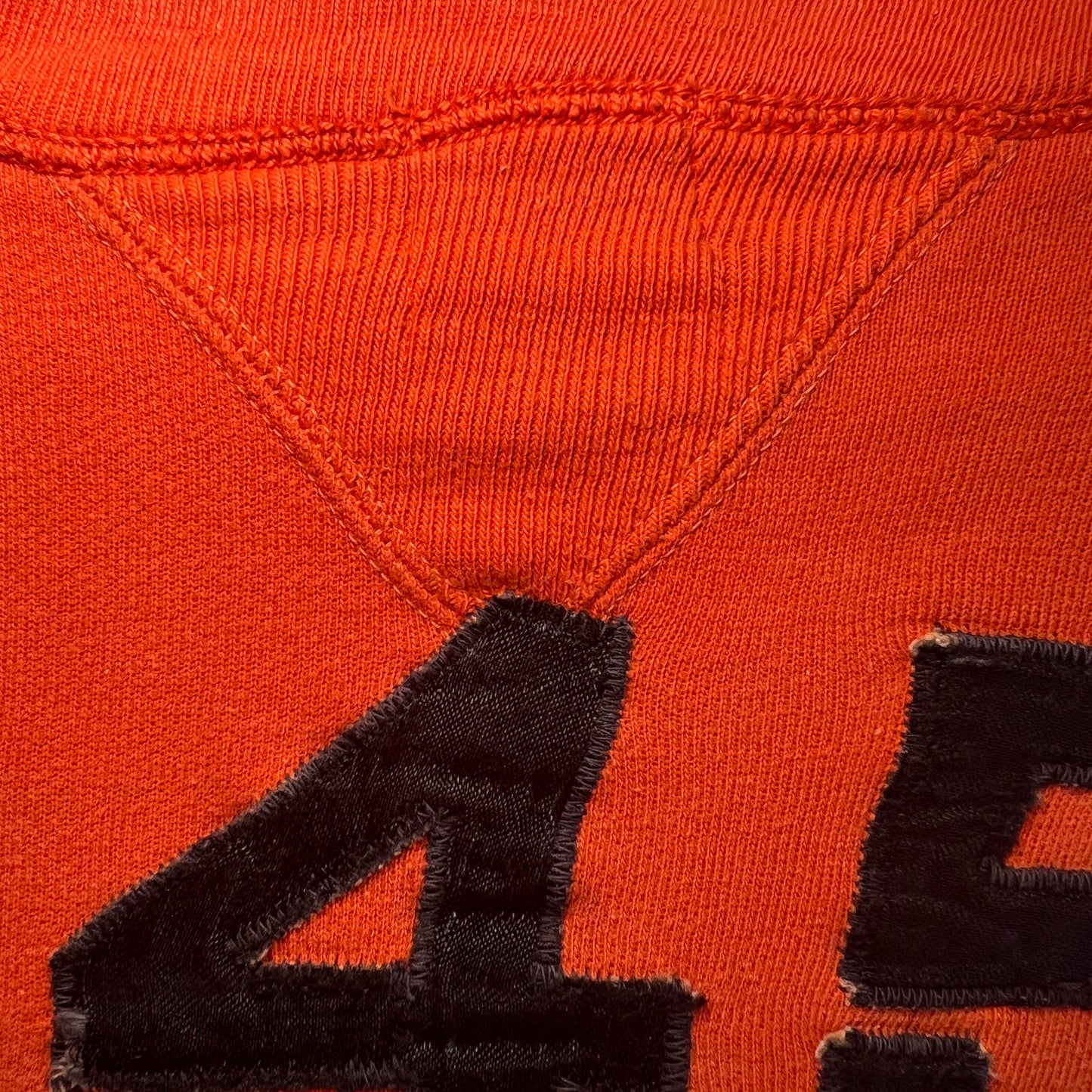 1940s Wilson Double V Sweatshirt with 345 Patch