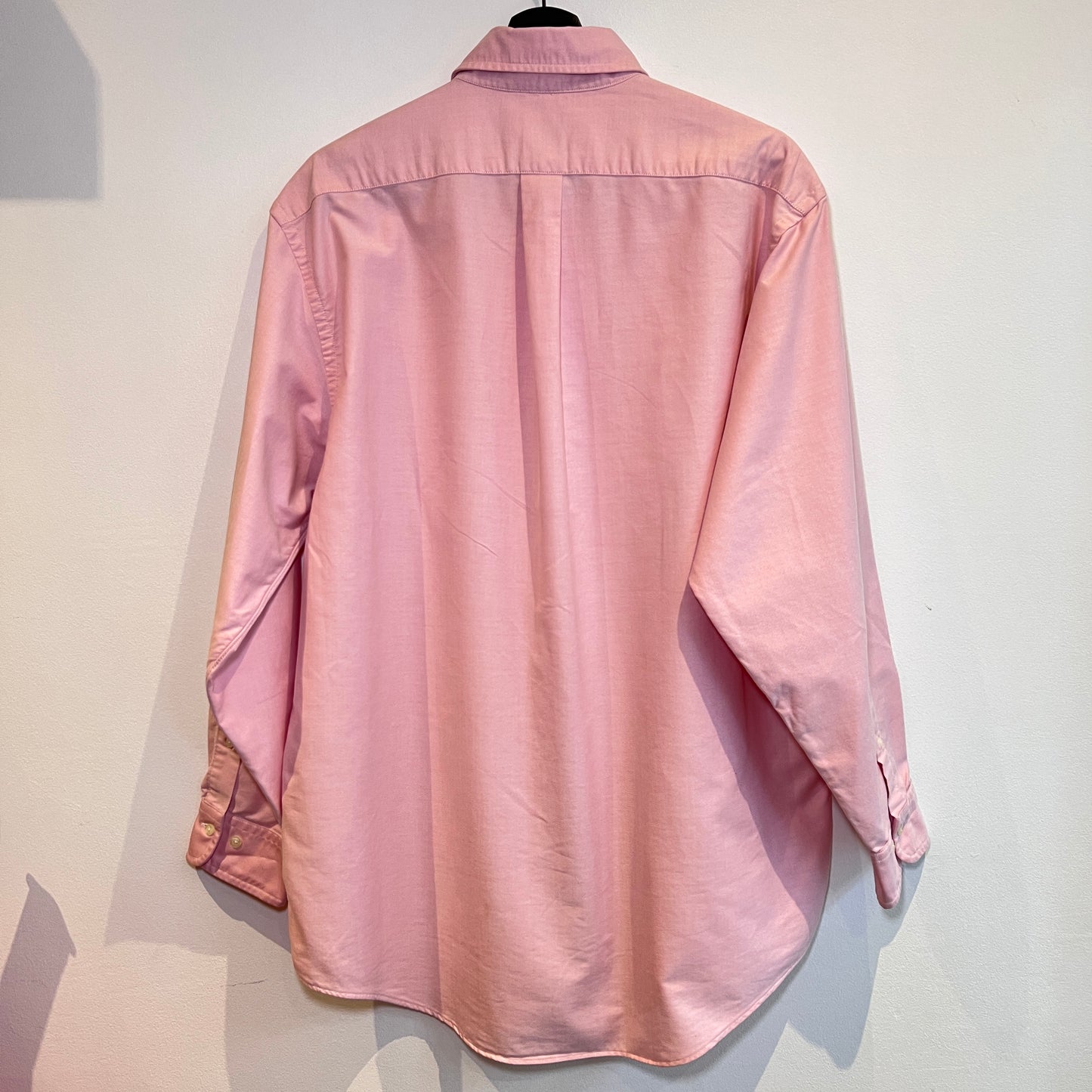1990s Brooks Brothers Pink Oxford Shirt