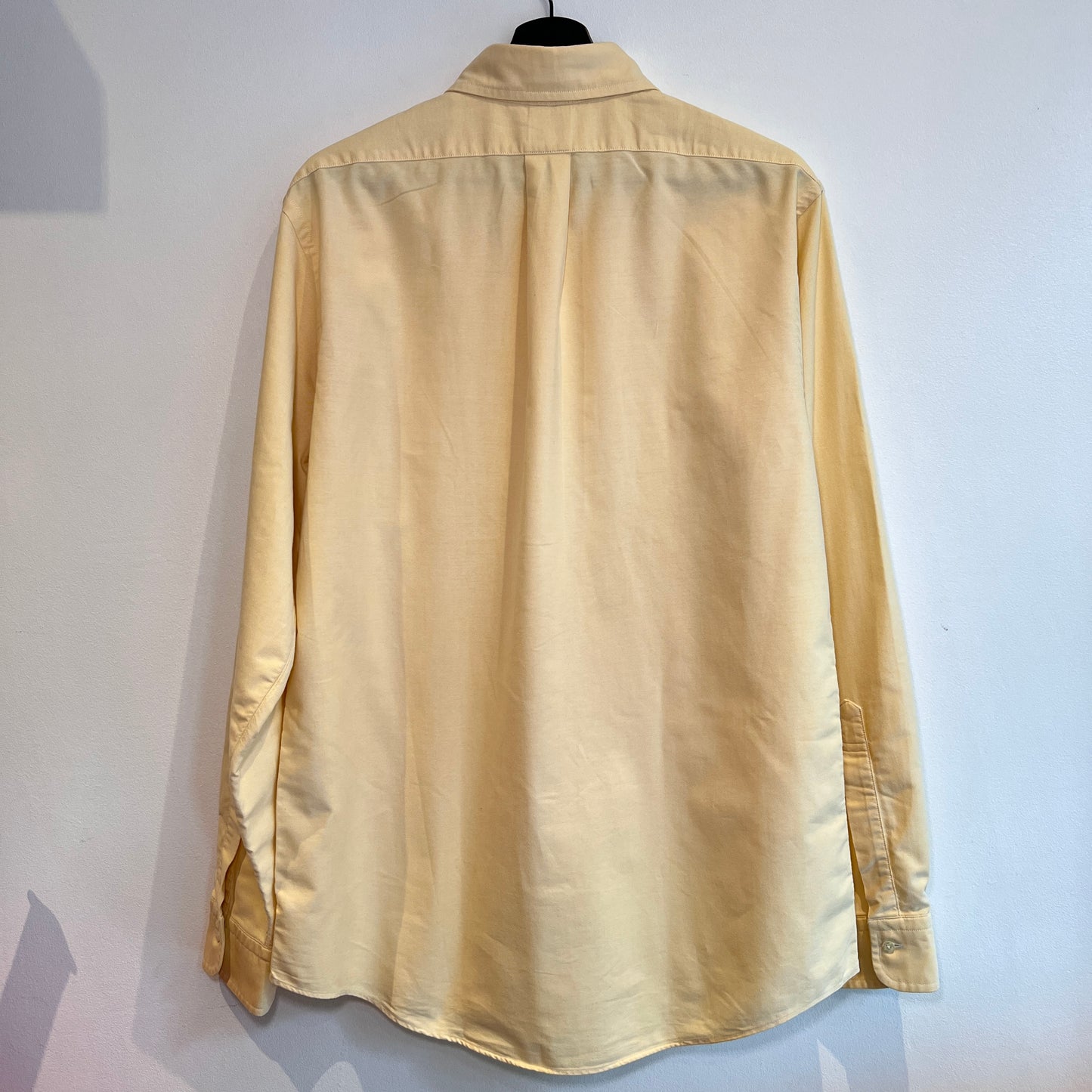 1990s Brooks Brothers Yellow Oxford Shirt