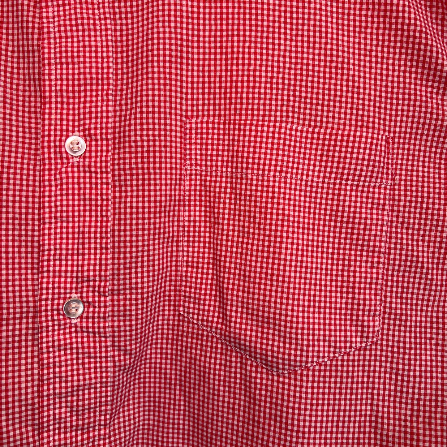 1960s L.L.Bean Red Checkered Oxford Shirt
