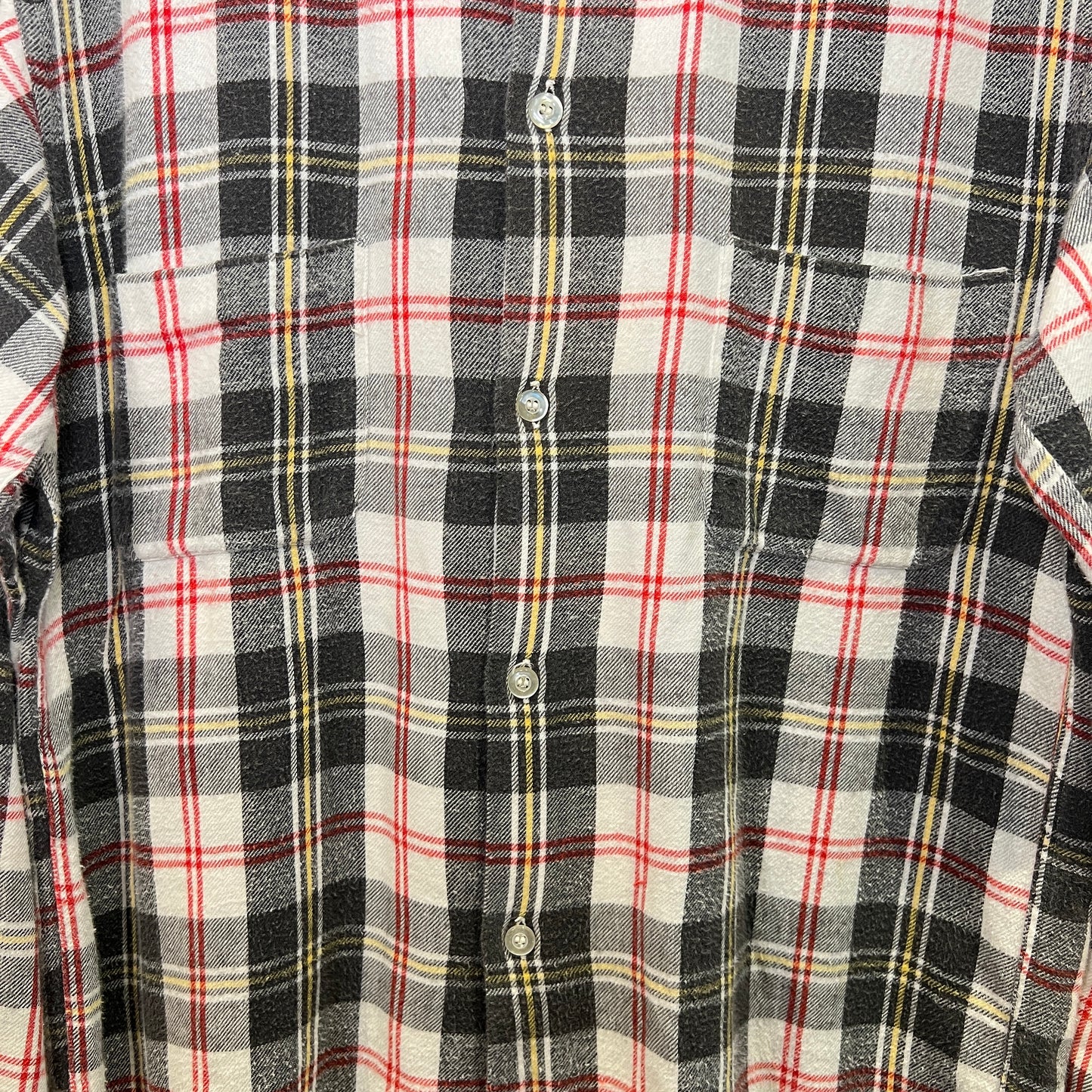 1950s McGregor Red Black Checkered Flannel Shirt