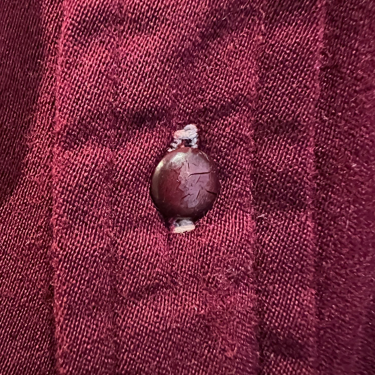 1950s Levi's Red Plain Flannel Shirt