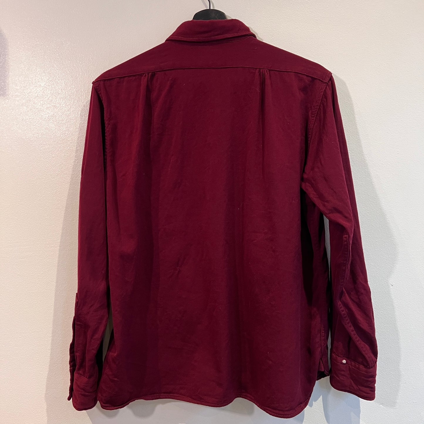 1950s Levi's Red Plain Flannel Shirt