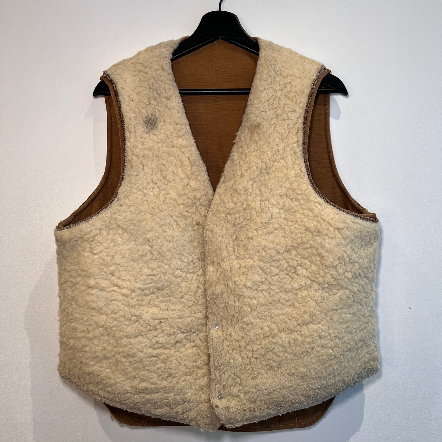 1960s Carter Canvas Wool Vest