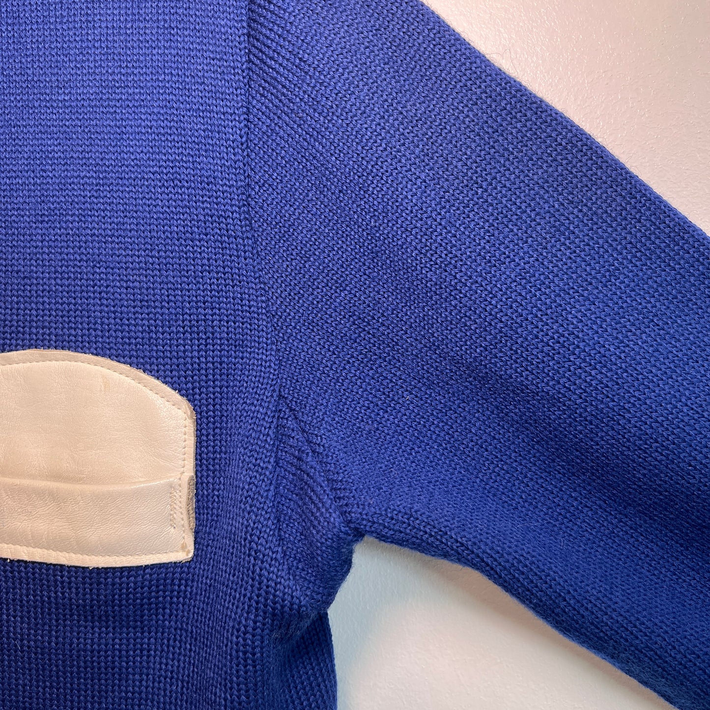 1950s Skookum Blue Shooting Cardigan