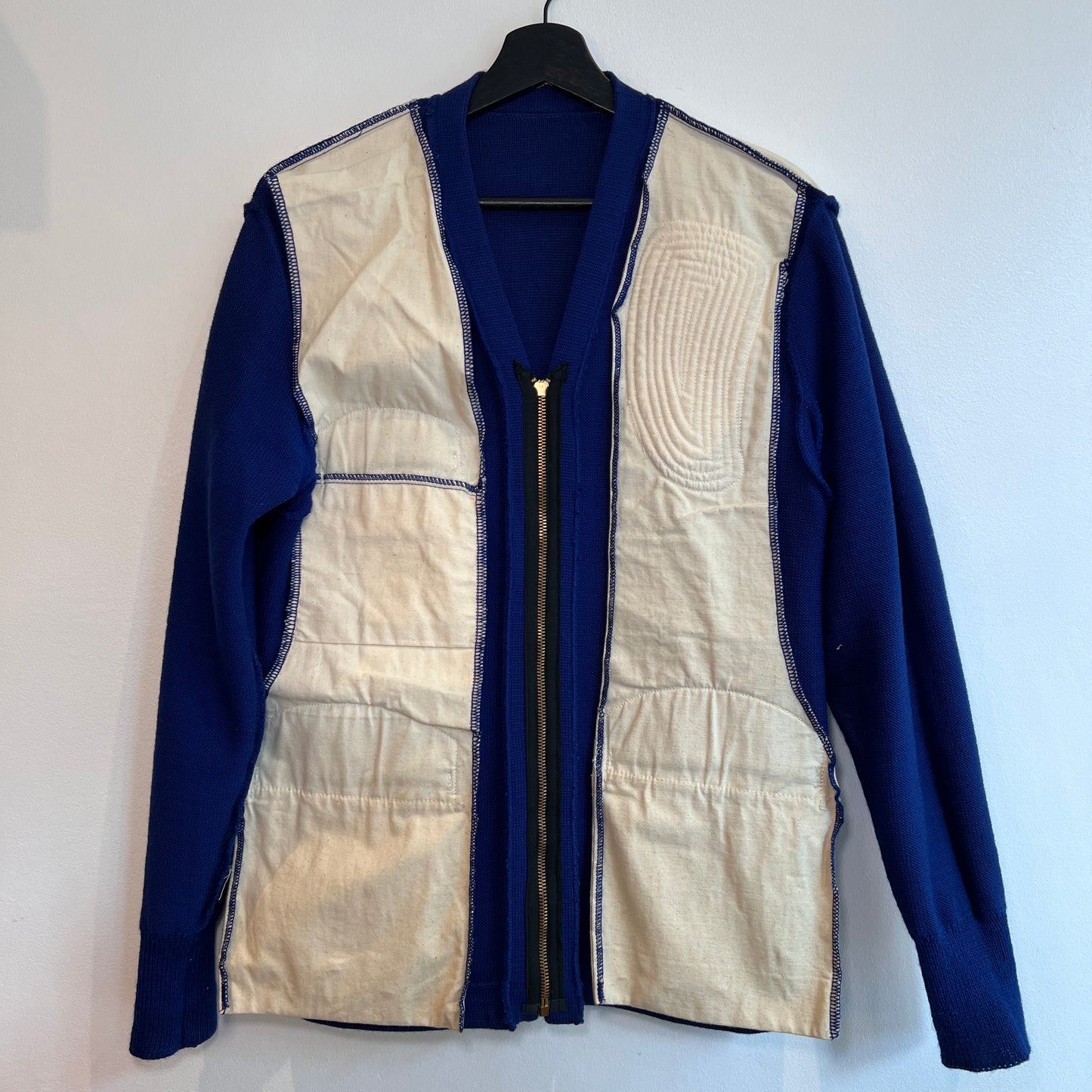 1950s Skookum Blue Shooting Cardigan