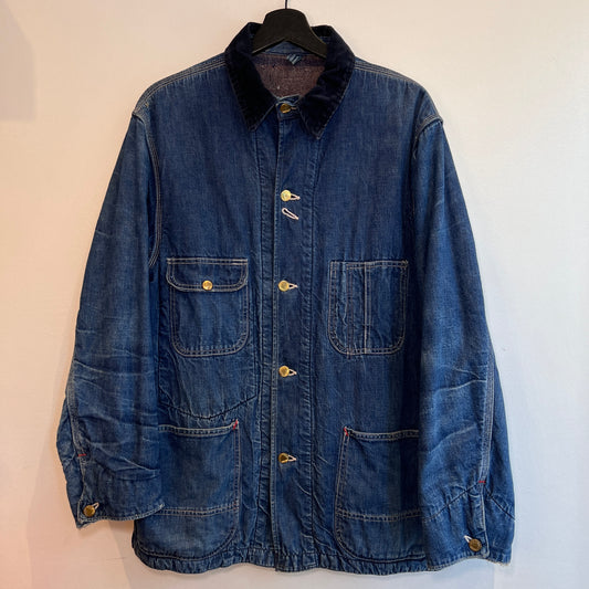 1960s Sears Blanket Lined Denim Chore Jacket