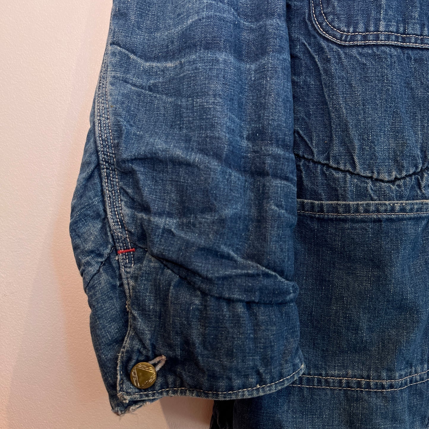 1960s Sears Blanket Lined Denim Chore Jacket