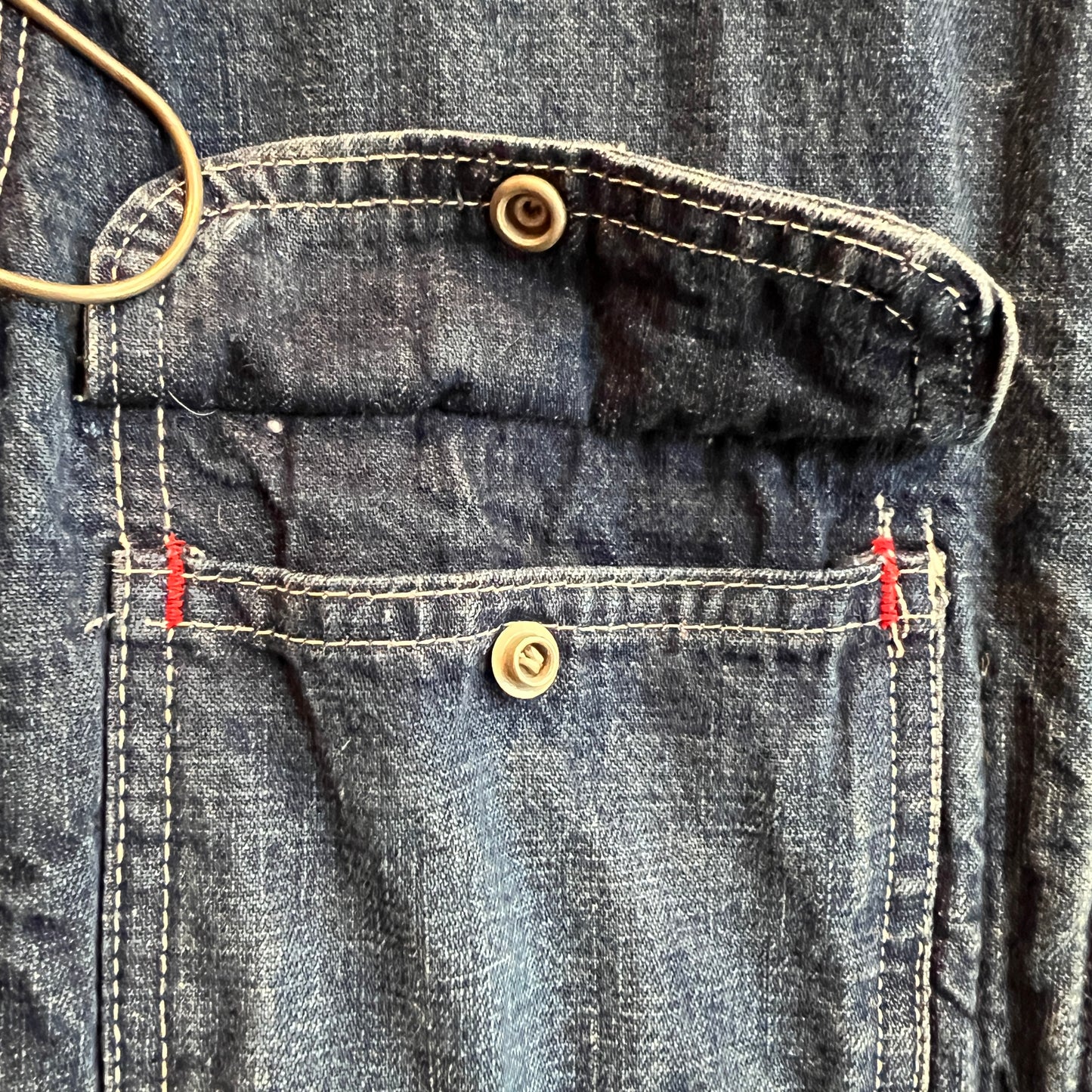 1960s Sears Blanket Lined Denim Chore Jacket