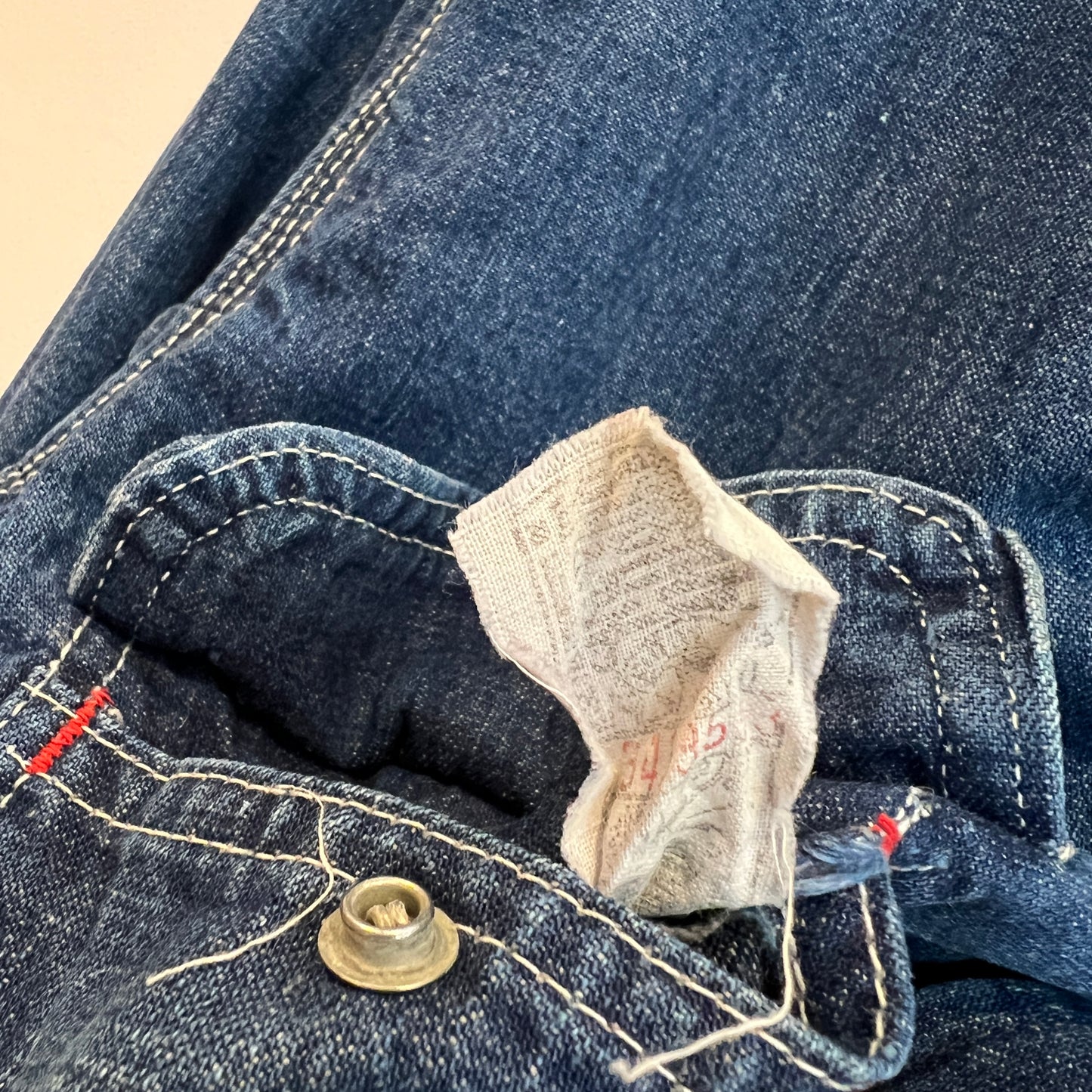 1960s Sears Blanket Lined Denim Chore Jacket