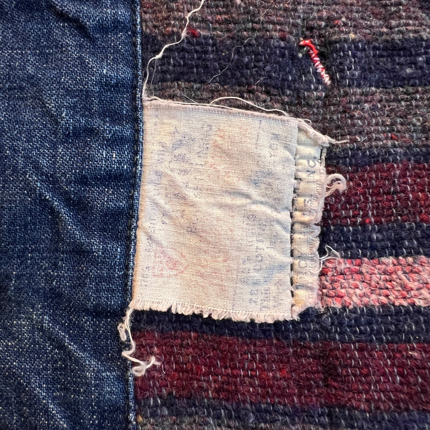 1960s Sears Blanket Lined Denim Chore Jacket