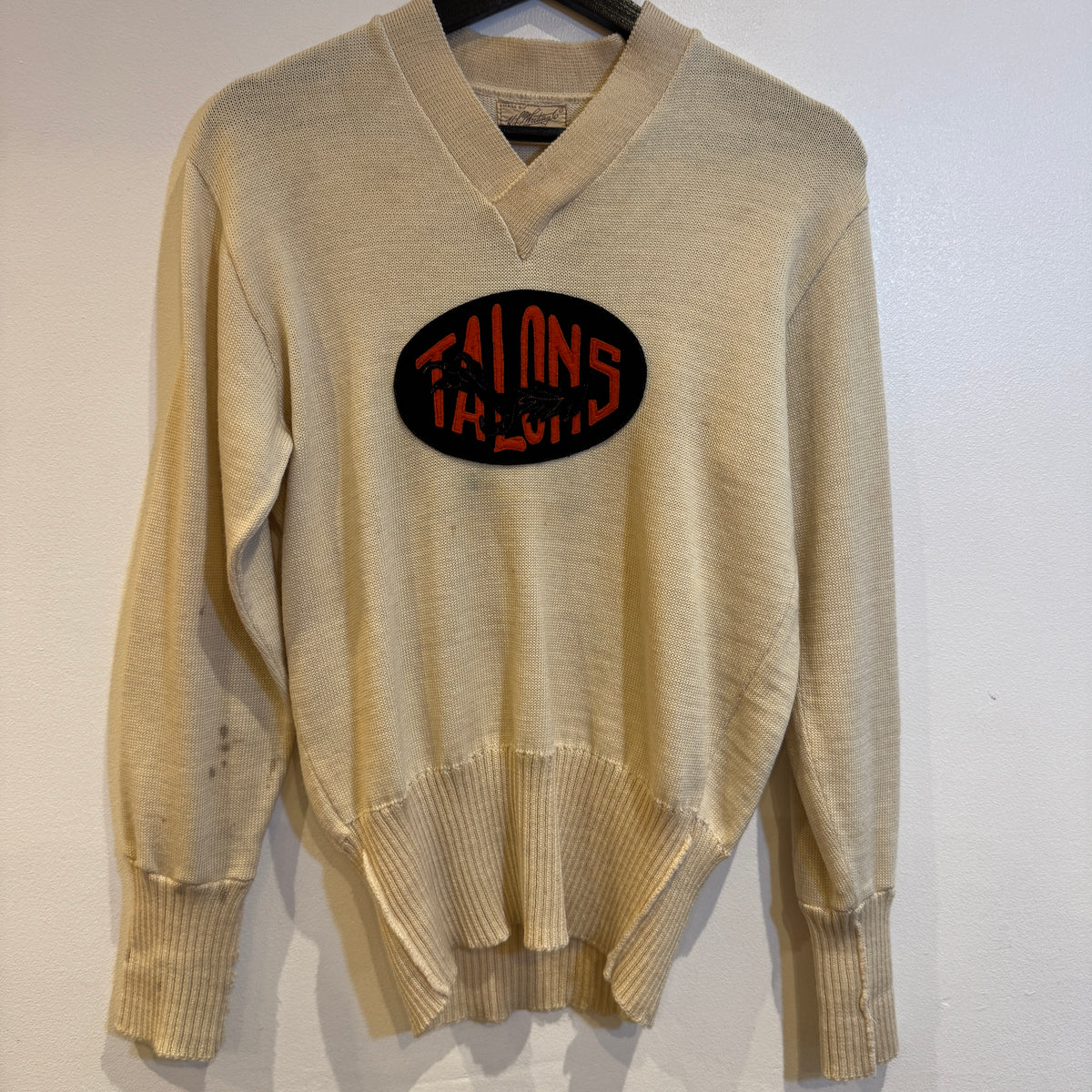 1930s ~ 1940s HL Whiting Co. Varsity Sweater