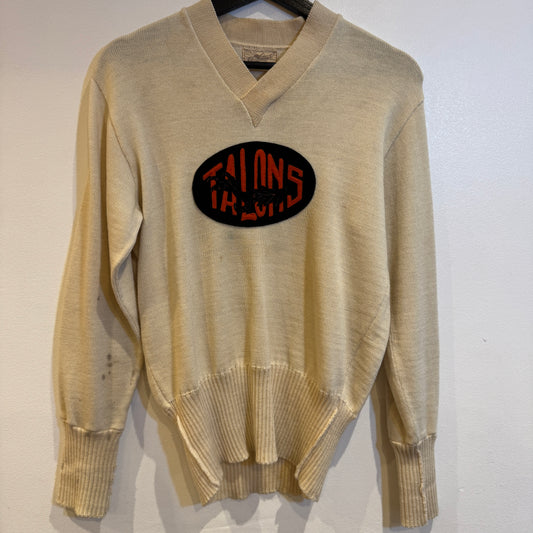 1930s ~ 1940s HL Whiting Co. Varsity Sweater