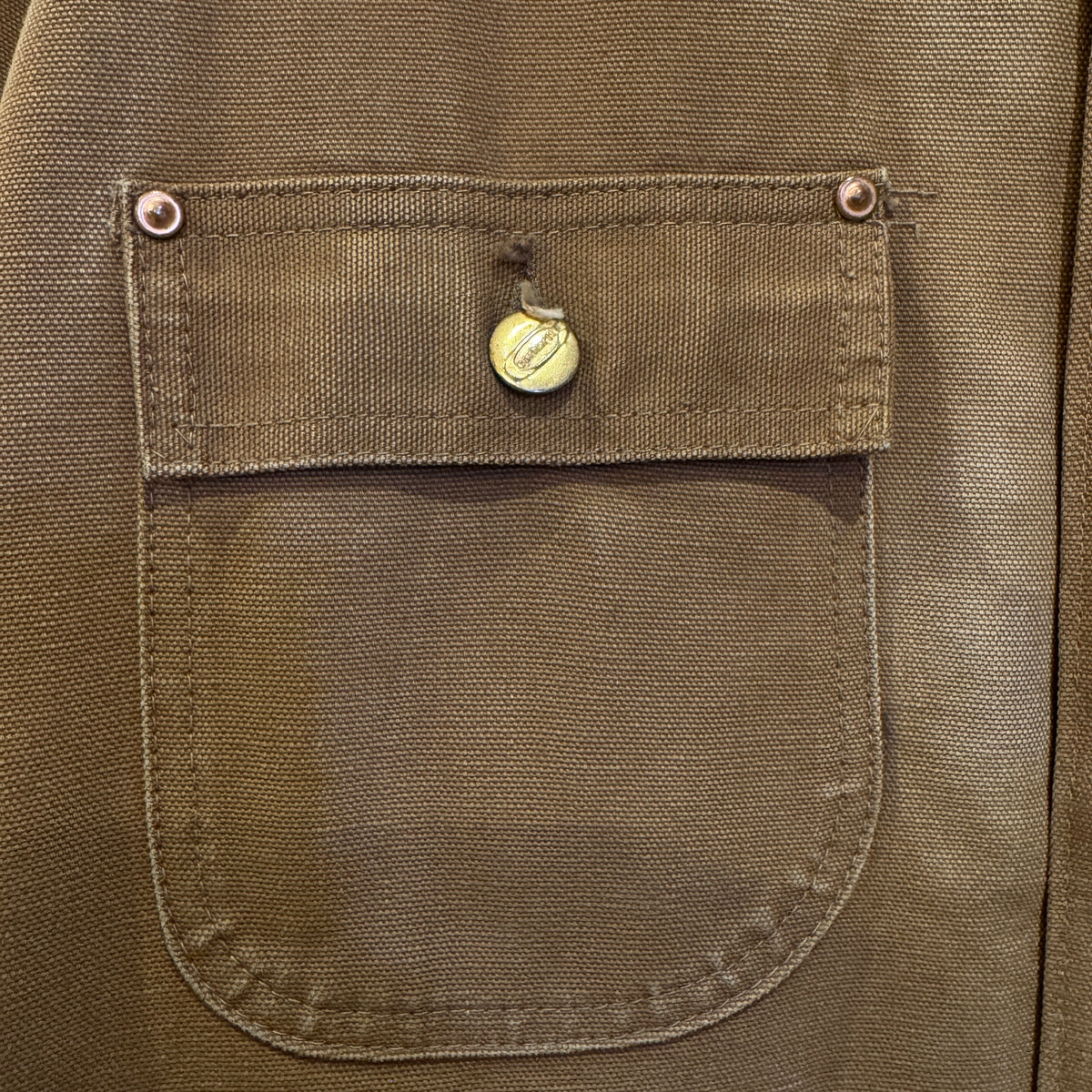 1970s Carhartt Blanket Lined Canvas Chore Jacket