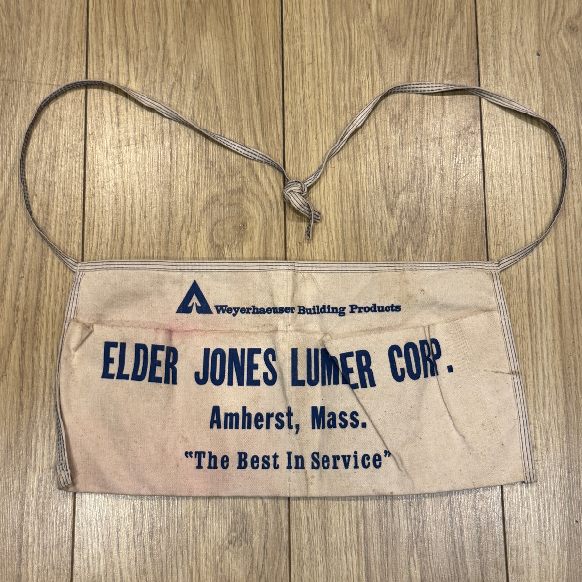 Elder Jones Lumber Canvas Work Apron