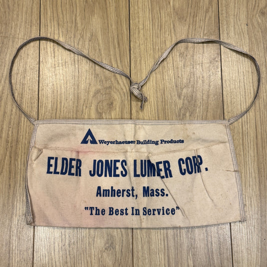 Elder Jones Lumber Canvas Work Apron