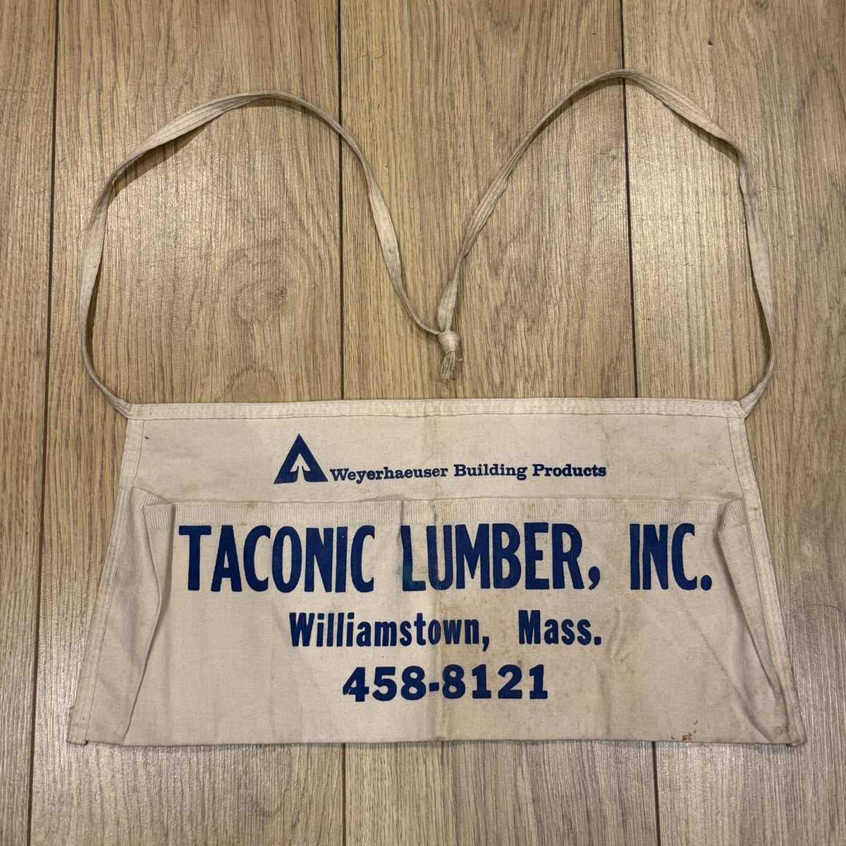 Taconic Lumber Canvas Work Apron