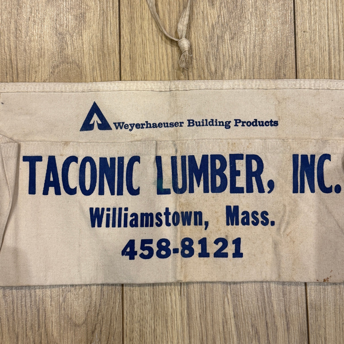 Taconic Lumber Canvas Work Apron