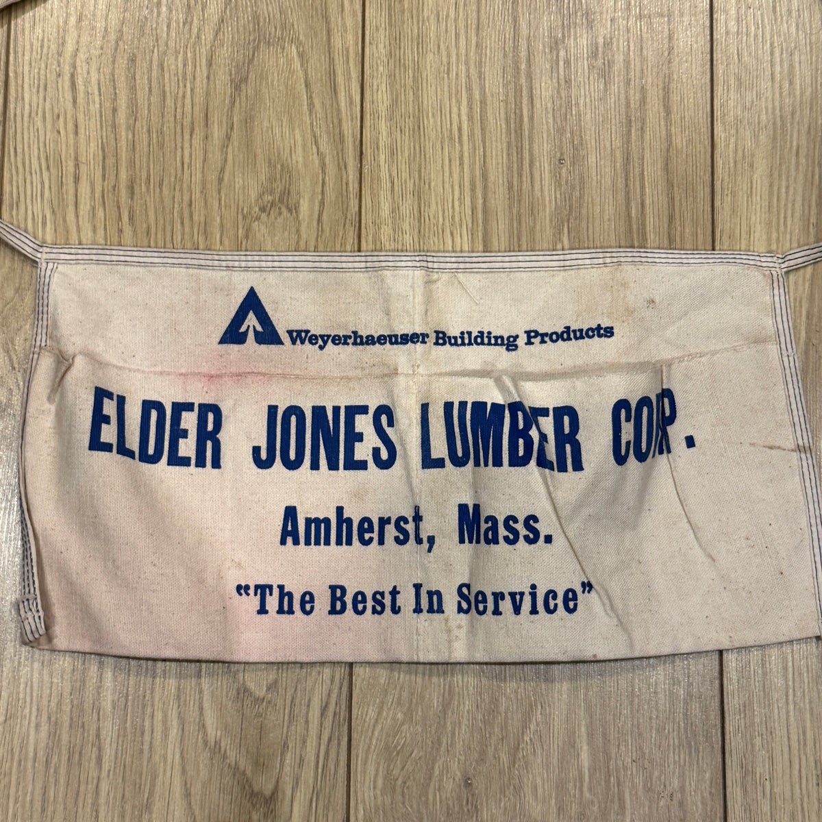 Elder Jones Lumber Canvas Work Apron