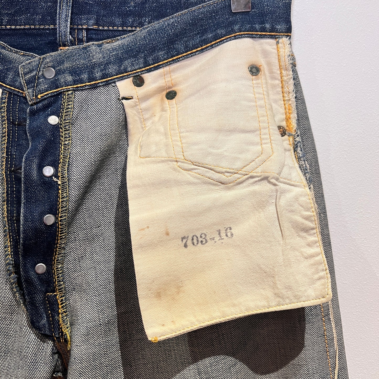 1950s Levi's 501XX Denim Pant W31", L28"