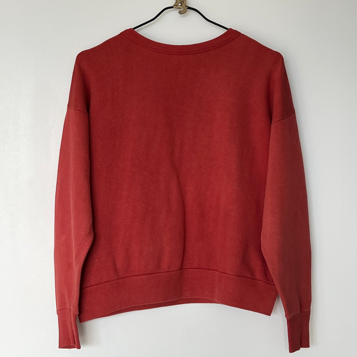 1960s Red Sweatshirt with Cape Cod Mass. Print